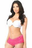 Daisy Corsets Fuchsia Ruffle Panty w/Bow - Flyclothing LLC