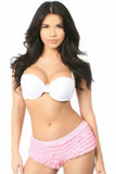 Daisy Corsets Baby Pink Ruffle Panty w/Bow - Flyclothing LLC