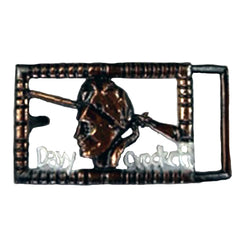 Rockmount Clothing Davy Crockett Copper Western Belt Buckle