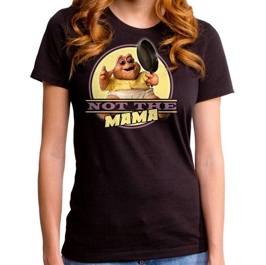 Dinosaurs not the mama with pan black girls tee - Flyclothing LLC