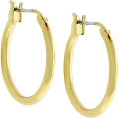 Small Golden Hoop Earrings - Flyclothing LLC