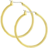 Golden Hoop Earrings - Flyclothing LLC