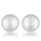 Julie Rhodium Sphere Stud Earrings - Flyclothing LLC