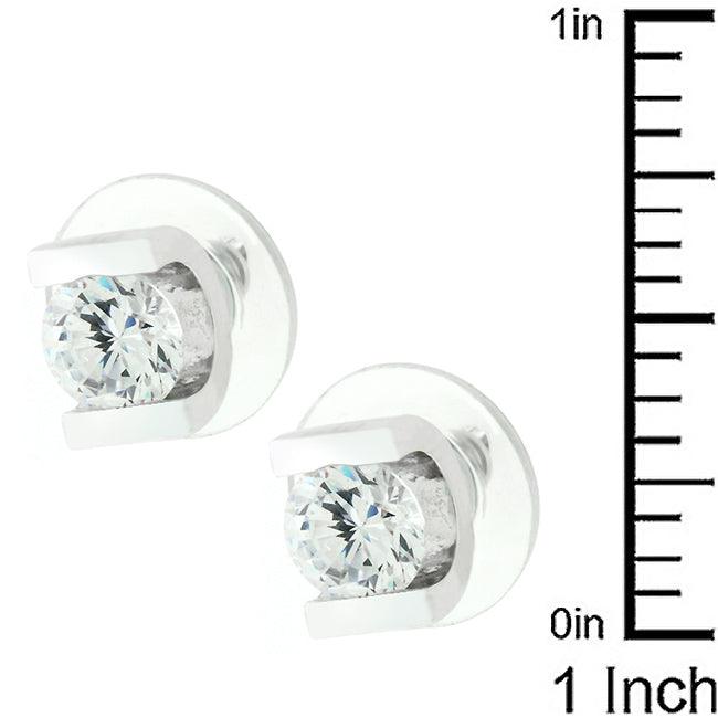 Brilliant Set Cubic Zirconia Earrings - Flyclothing LLC