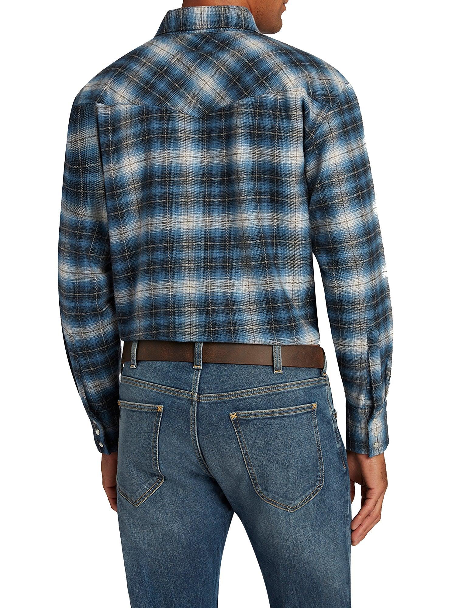 Ely Cattleman Long Sleeve Brawny Flannel Shirt – Flyclothing LLC