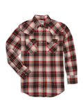 Ely Cattleman Men's Ely Cattleman Long Sleeve Brawny Flannel Western Snap Shirt