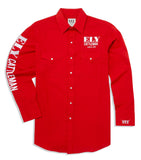 Men's Ely Cattleman Long Sleeve Western Snap Rodeo Shirt - Flyclothing LLC