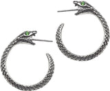 Alchemy Gothic The Sophia Serpent Earrings - Flyclothing LLC