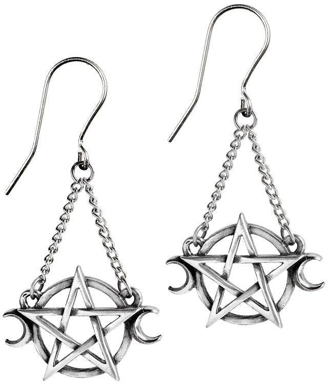 Alchemy Gothic Goddess Earrings - Alchemy Gothic