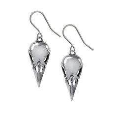 Alchemy Gothic Coeur Crane Earrings - Alchemy Gothic