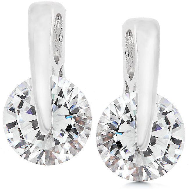 Cubic Zirconia Elegance Earrings - Flyclothing LLC