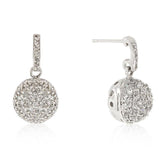 CZ Ball Dangle Earrings - Flyclothing LLC