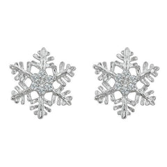 Snowflake Stud Earrings - Flyclothing LLC