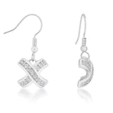 Timeless Pave Drop Earrings - Flyclothing LLC