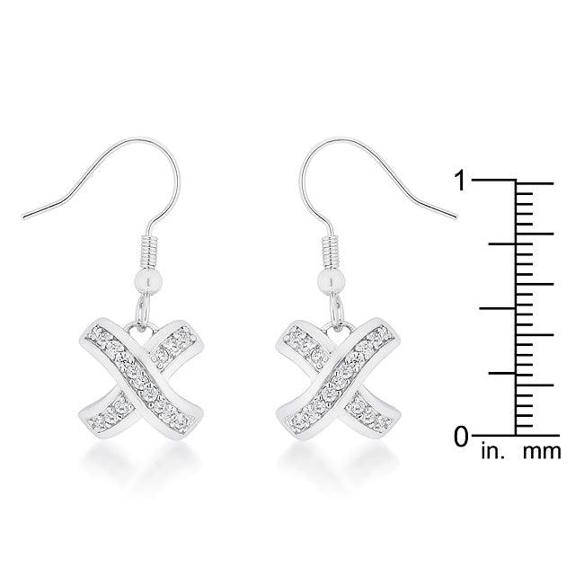 Timeless Pave Drop Earrings - Flyclothing LLC