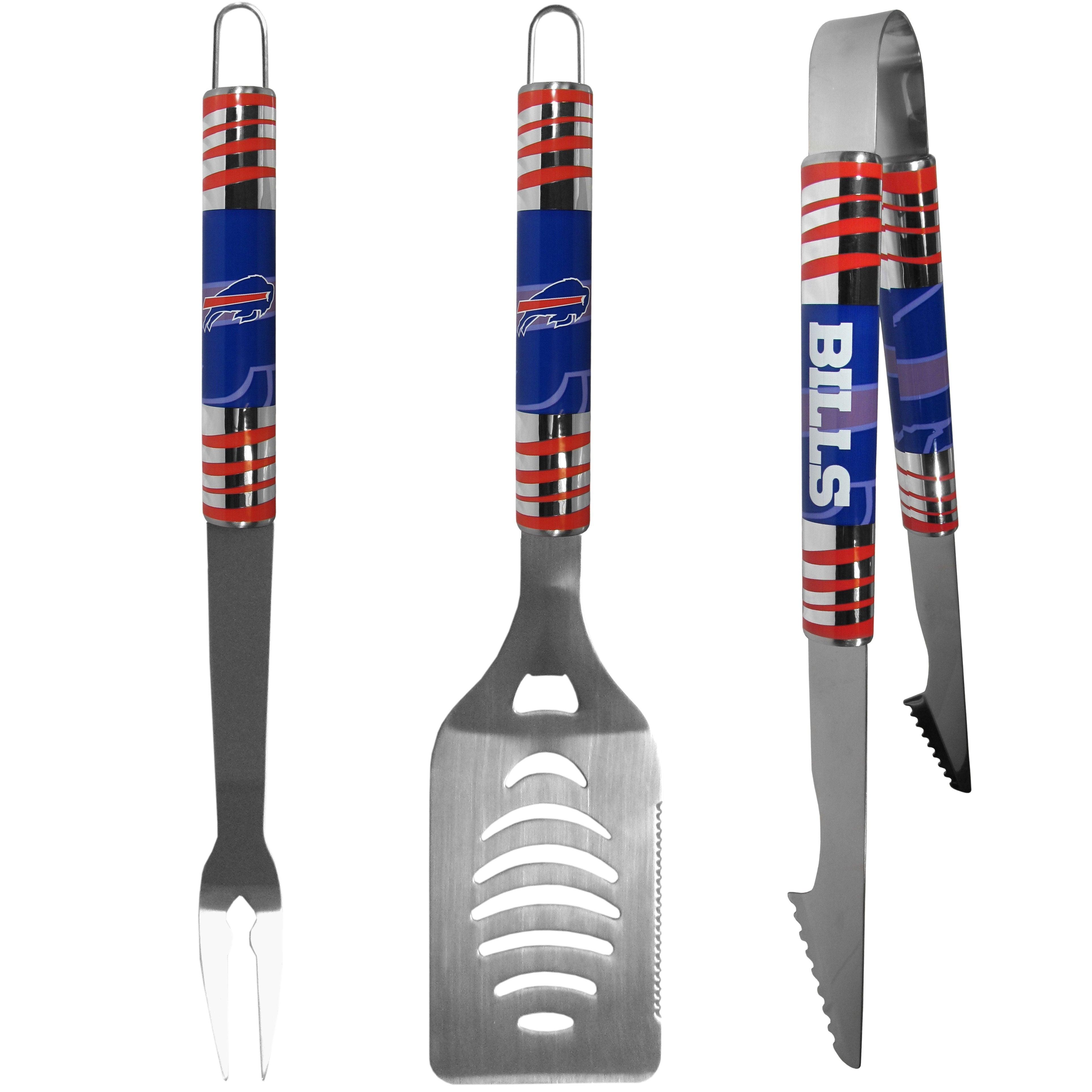 Buffalo Bills 3 pc Tailgater BBQ Set - Flyclothing LLC