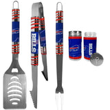 Buffalo Bills 3 pc Tailgater BBQ Set and Salt and Pepper Shaker Set - Flyclothing LLC