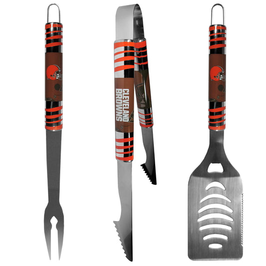 Cleveland Browns 3 pc Tailgater BBQ Set - Siskiyou Buckle