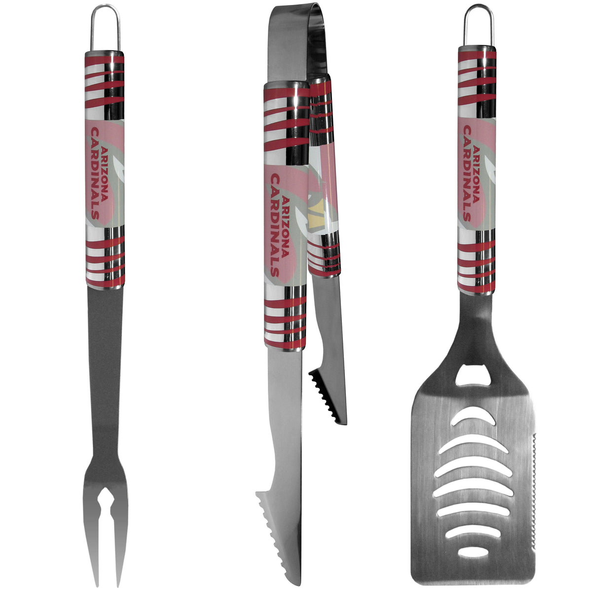 Arizona Cardinals 3 pc Tailgater BBQ Set - Flyclothing LLC