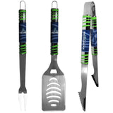 Seattle Seahawks 3 pc Tailgater BBQ Set - Flyclothing LLC