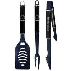 Chicago Bears 3 pc Color and Black BBQ Set