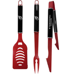 Arizona Cardinals 3 pc Color and Black BBQ Set