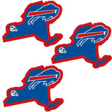 Buffalo Bills Home State Decal, 3pk - Flyclothing LLC