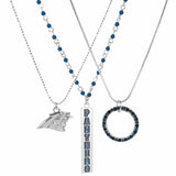 Carolina Panthers Trio Necklace Set - Siskiyou Buckle