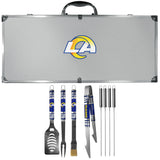 Los Angeles Rams 8 pc Tailgater BBQ Set - Flyclothing LLC