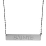 New Orleans Saints Bar Necklace - Flyclothing LLC