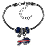 Buffalo Bills Euro Bead Bracelet - Flyclothing LLC