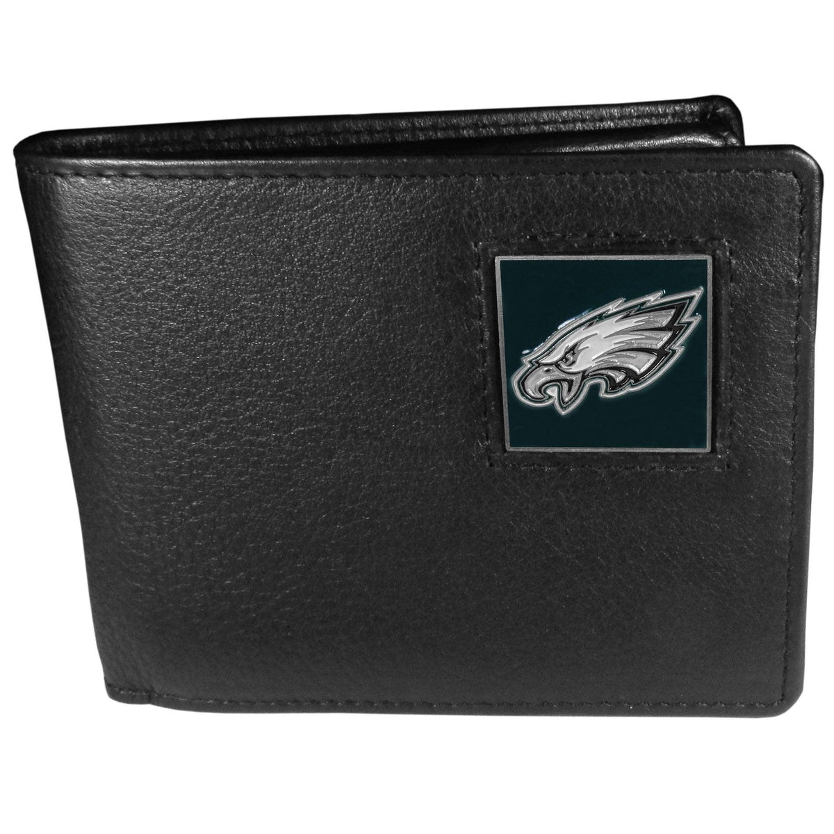 Philadelphia Eagles Leather Bi-fold Wallet Packaged in Gift Box - Flyclothing LLC