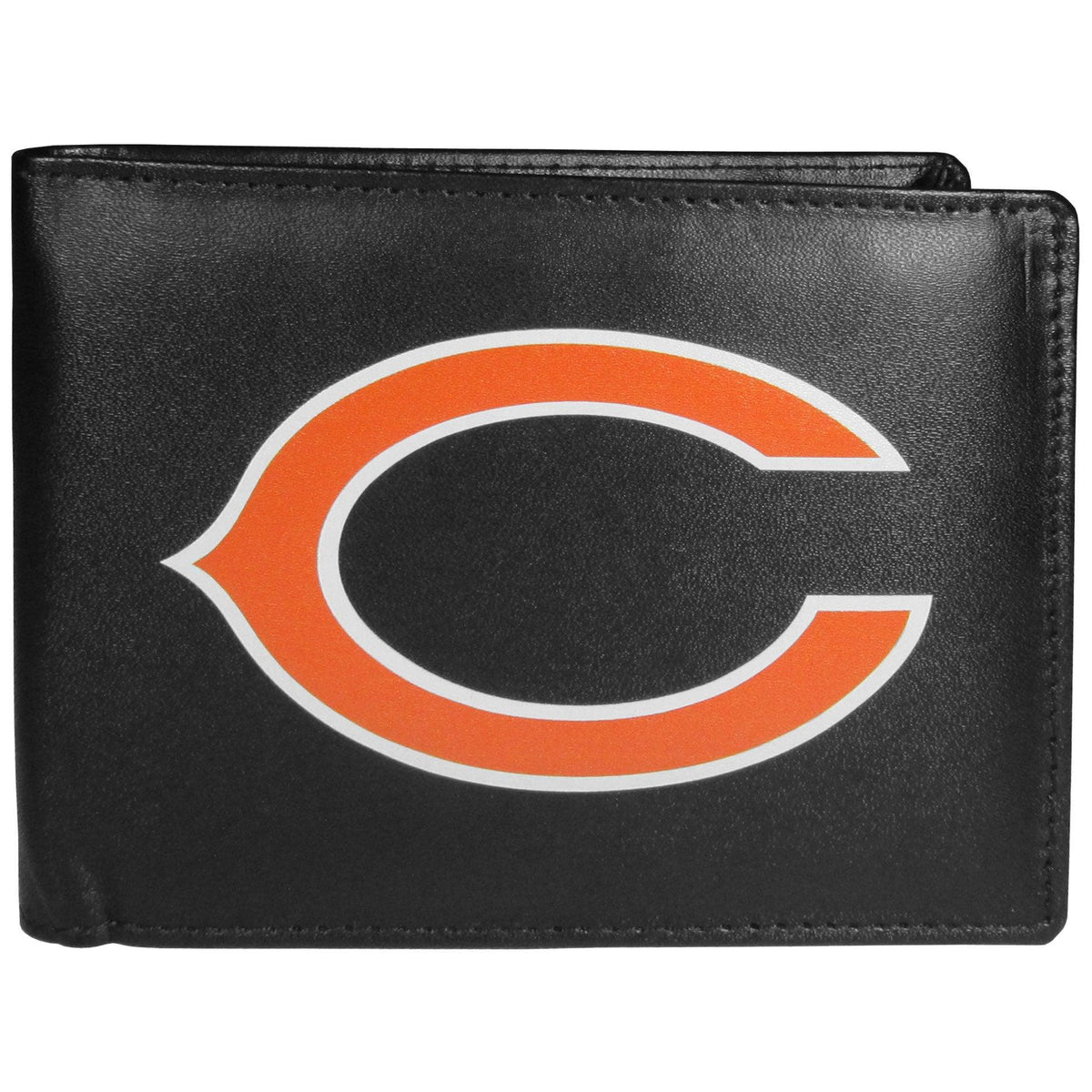 Chicago Bears Bi-fold Wallet Large Logo - Siskiyou Buckle