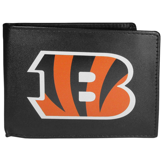 Cincinnati Bengals Bi-fold Wallet Large Logo - Siskiyou Buckle