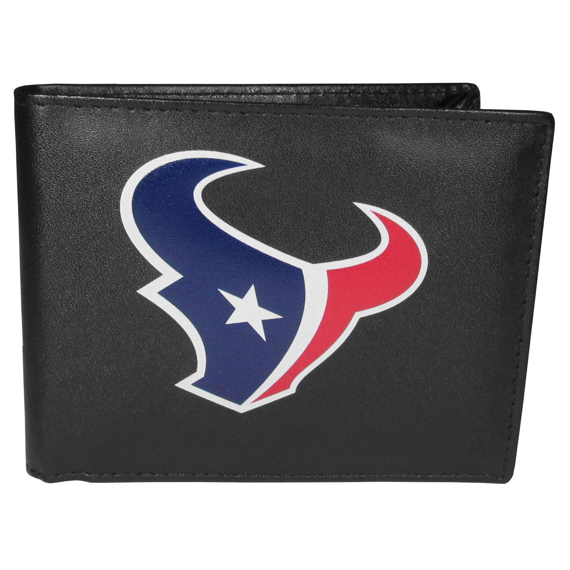 Houston Texans Bi-fold Wallet Large Logo - Flyclothing LLC