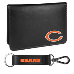 Chicago Bears Weekend Bi-fold Wallet & Strap Key Chain - Flyclothing LLC