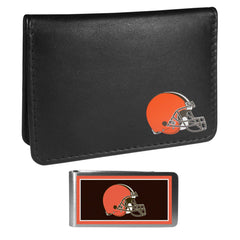 Cleveland Browns Weekend Bi-fold Wallet & Color Money Clip - Flyclothing LLC