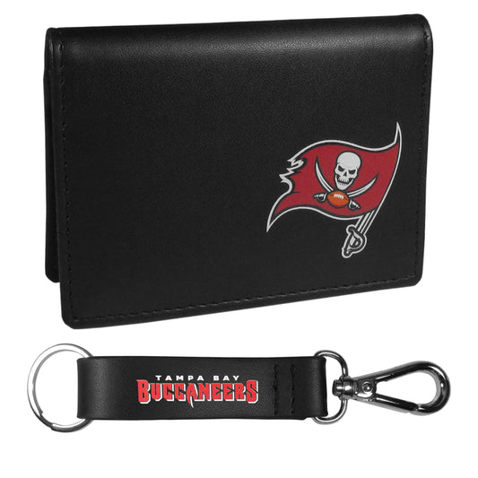 Tampa Bay Buccaneers Weekend Bi-fold Wallet & Strap Key Chain - Flyclothing LLC