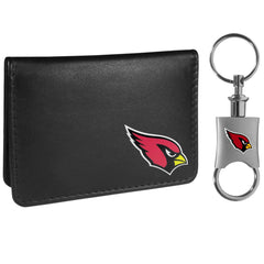 Arizona Cardinals Weekend Bi-fold Wallet & Valet Key Chain - Siskiyou Buckle