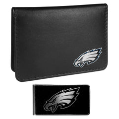 Philadelphia Eagles Weekend Bi-fold Wallet & Black Money Clip - Siskiyou Buckle