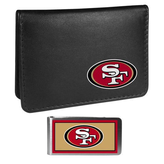 San Francisco 49ers Weekend Bi-fold Wallet & Color Money Clip - Flyclothing LLC