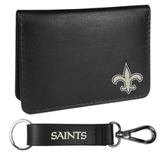 New Orleans Saints Weekend Bi-fold Wallet & Strap Key Chain - Siskiyou Buckle