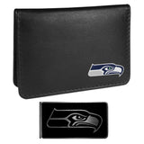 Seattle Seahawks Weekend Bi-fold Wallet & Black Money Clip - Flyclothing LLC