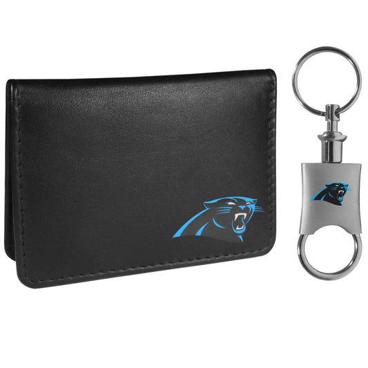Carolina Panthers Weekend Bi-fold Wallet & Valet Key Chain - Flyclothing LLC