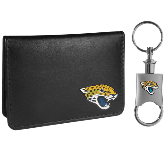Jacksonville Jaguars Weekend Bi-fold Wallet & Valet Key Chain - Flyclothing LLC