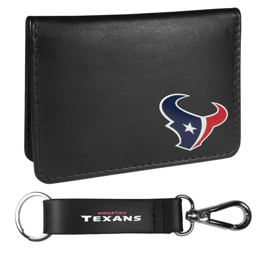 Houston Texans Weekend Bi-fold Wallet & Strap Key Chain - Flyclothing LLC