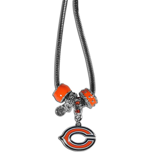 Chicago Bears Euro Bead Necklace - Siskiyou Buckle