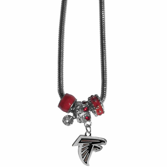 Atlanta Falcons Euro Bead Necklace - Siskiyou Buckle