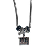 New York Giants Euro Bead Necklace - Flyclothing LLC