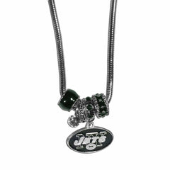 New York Jets Euro Bead Necklace - Flyclothing LLC